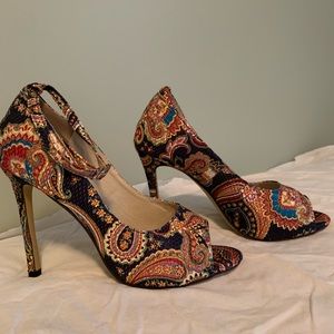 Paisley heels